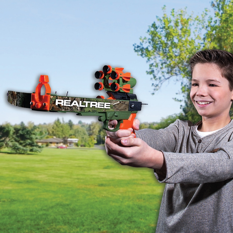 Image 739930_ALTMORE4.jpg, Product 739-930 / Price $29.99, NKOK Realtree Soft Dart Pistol Crossbow Set from Nkok on TSC.ca's Home & Garden department