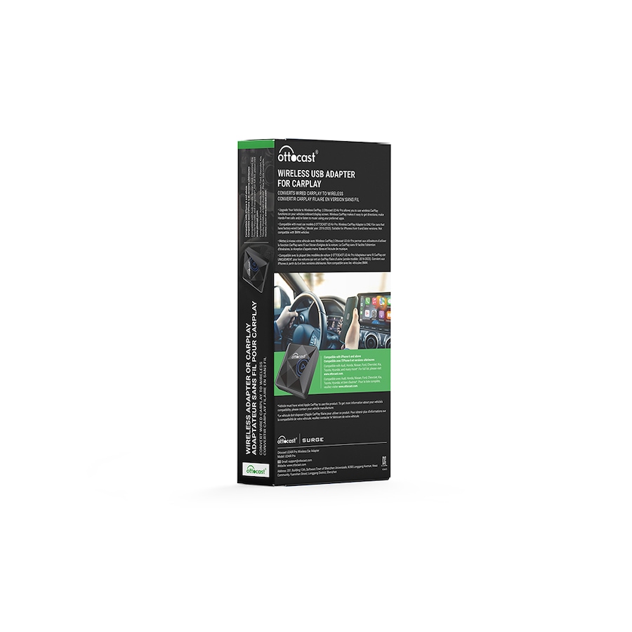 Image 739933_ALTMORE3.jpg, Product 739-933 / Price $129.99, Ottocast Apple CarPlay Wireless Adapter from Ottocast on TSC.ca's Electronics department