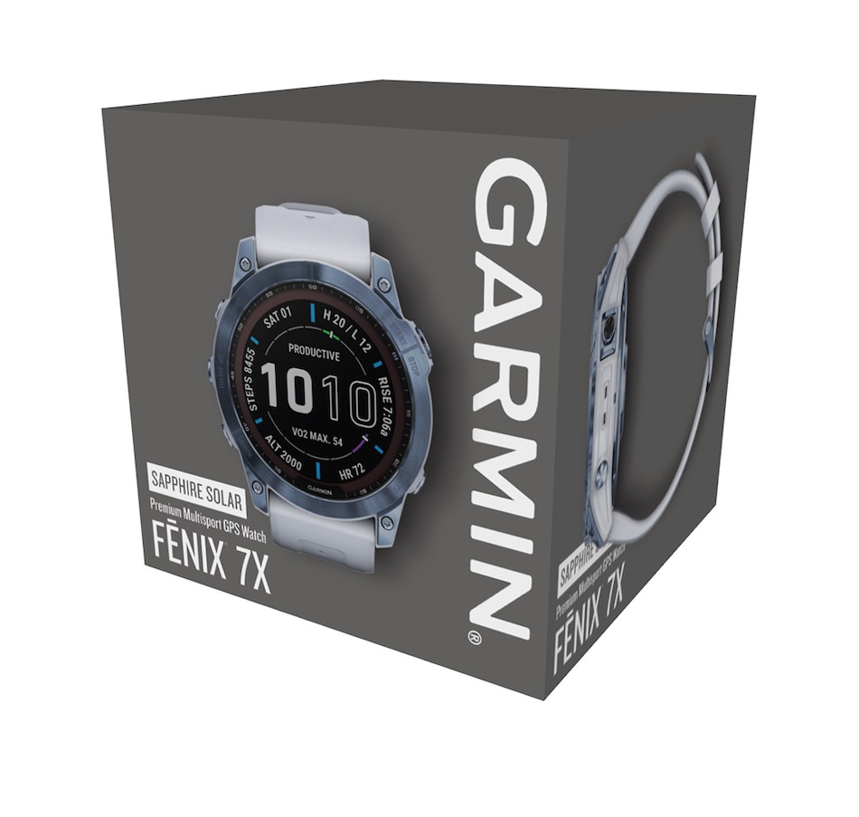 Image 739937_ALTMORE17.jpg, Product 739-937 / Price $1,219.99, Garmin Fēnix 7X Sapphire Solar Charging GPS Smartwatch and Fitness Tracker with Incident Detection from Garmin on TSC.ca's Electronics department