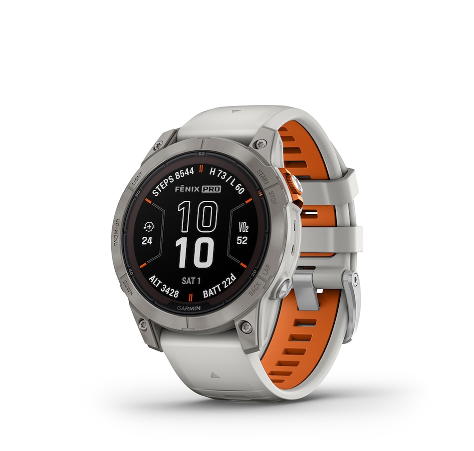 Image 739941.jpg, Product 739-941 / Price $1,219.99, Garmin Fēnix 7 Pro Sapphire Solar Charging Titanium GPS Smartwatch and Fitness Tracker from Garmin on TSC.ca's Electronics department