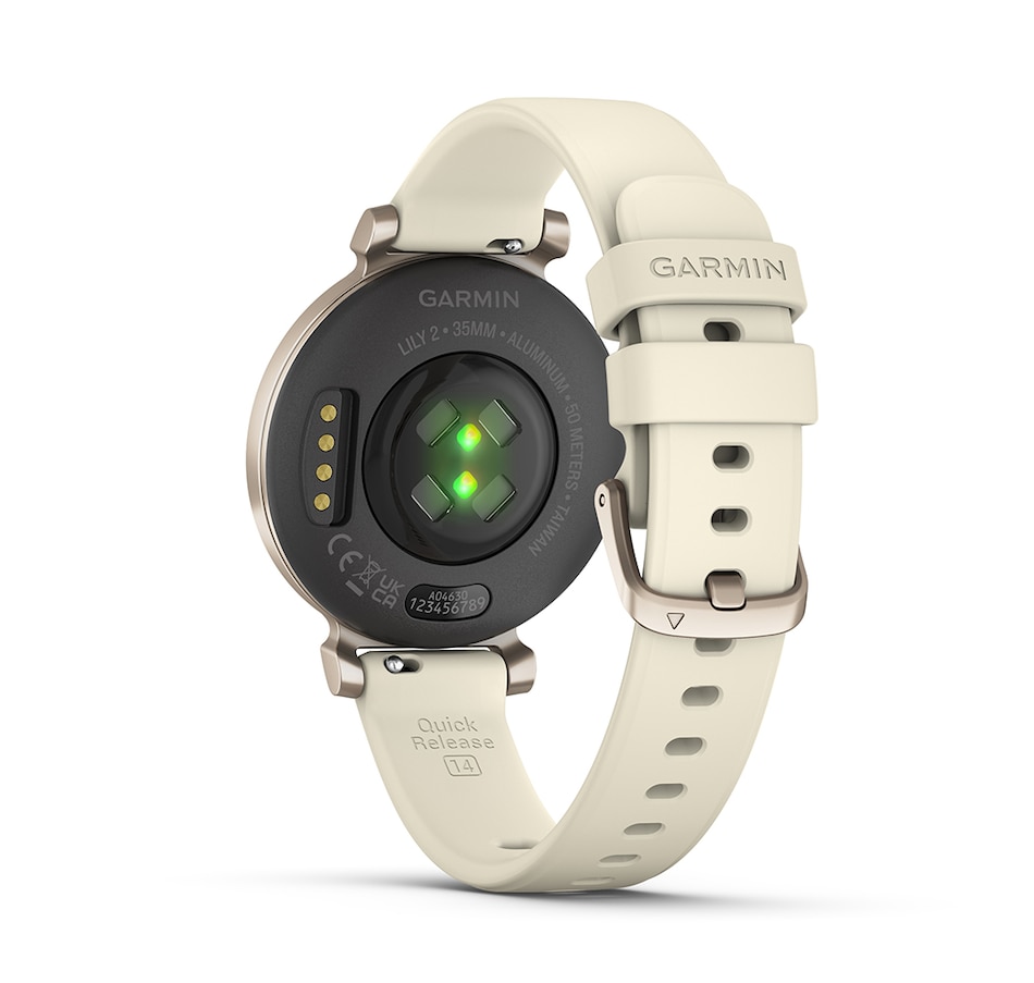 Image 739942_ALTMORE2.jpg, Product 739-942 / Price $369.99, Garmin Lily 2 Smartwatch and Fitness Tracker (coconut) from Garmin on TSC.ca's Electronics department
