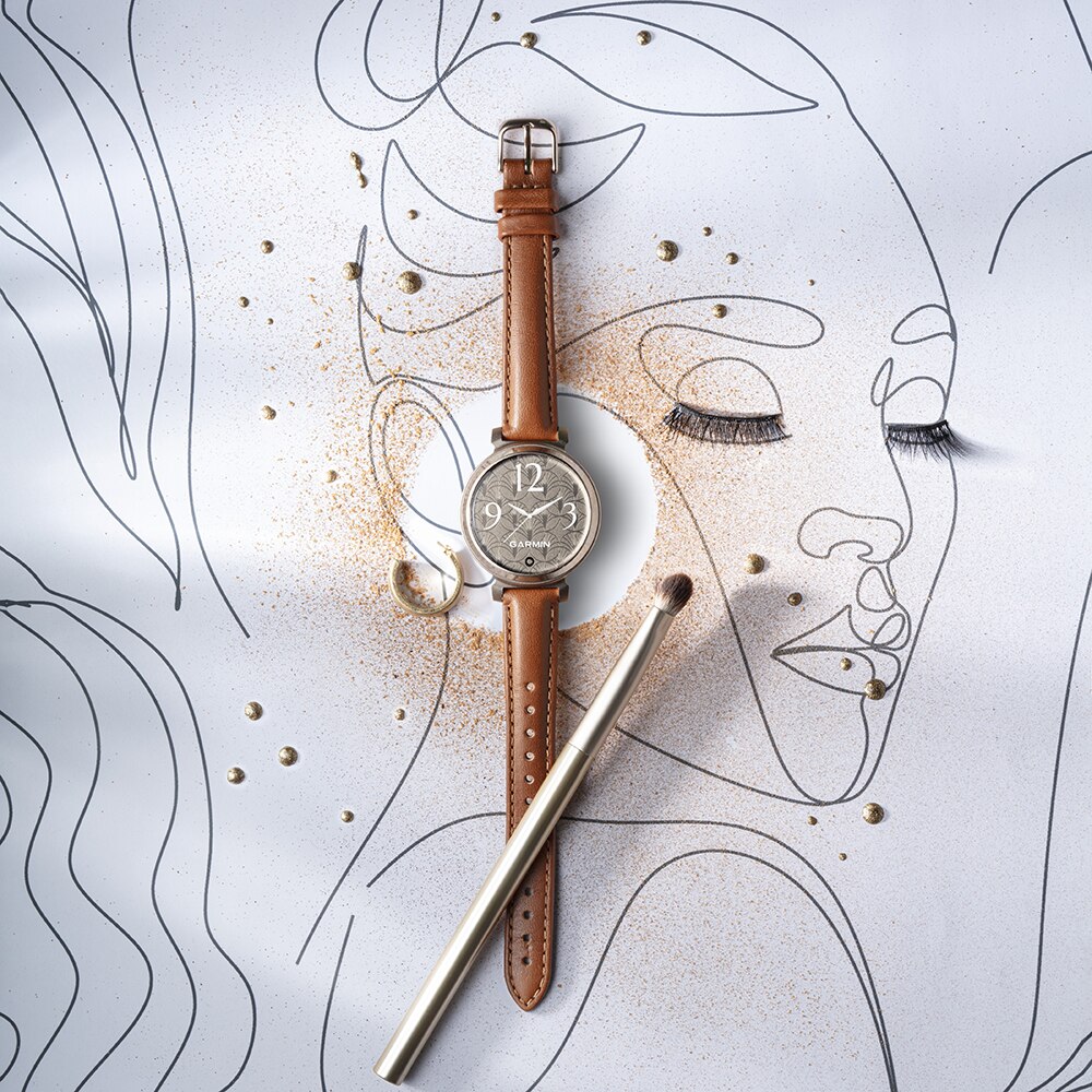 【美品】GARMIN Lily 2 Classic Tan Leather Garmin Lily 2 - Gibbys Electronic Supermarket