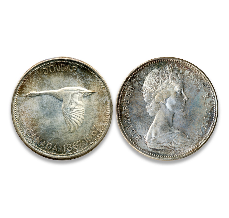 Image 739965_ALTMORE2.jpg, Product 739-965 / Price $159.95, 1967 Gem Uncirculated Silver Dollar ICCS Certified MS-65 from Canadian Coin & Currency on TSC.ca's Coins department