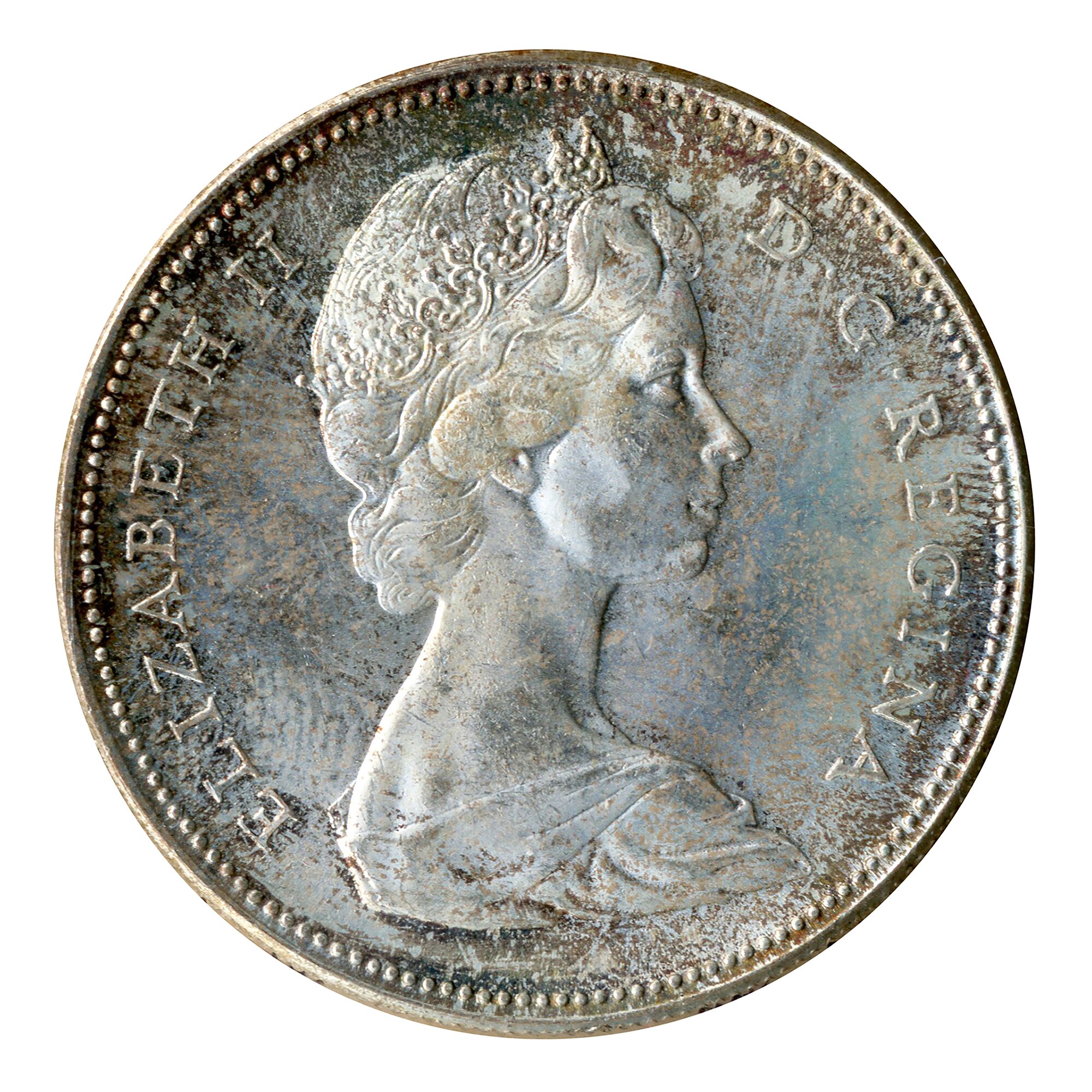 1967 Gem Uncirculated Silver Dollar ICCS Certified MS-65