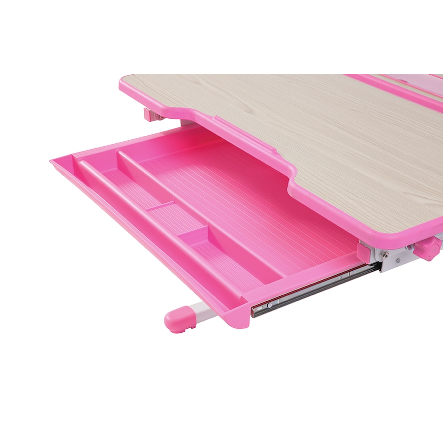 Image 739989_ALTMORE2.jpg, Product 739-989 / Price $399.99, TygerClaw Height-Adjustable Children's Desk with Storage (pink) from Tygerclaw on TSC.ca's Home & Garden department