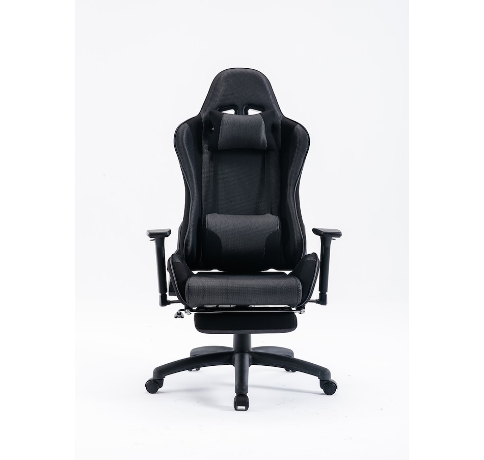 Image 742459_ALTMORE5.jpg, Product 742-459 / Price $424.99, TygerClaw Gaming Chair with Lumbar Pillow and Leg Rest from Tygerclaw on TSC.ca's Toys & Hobbies department