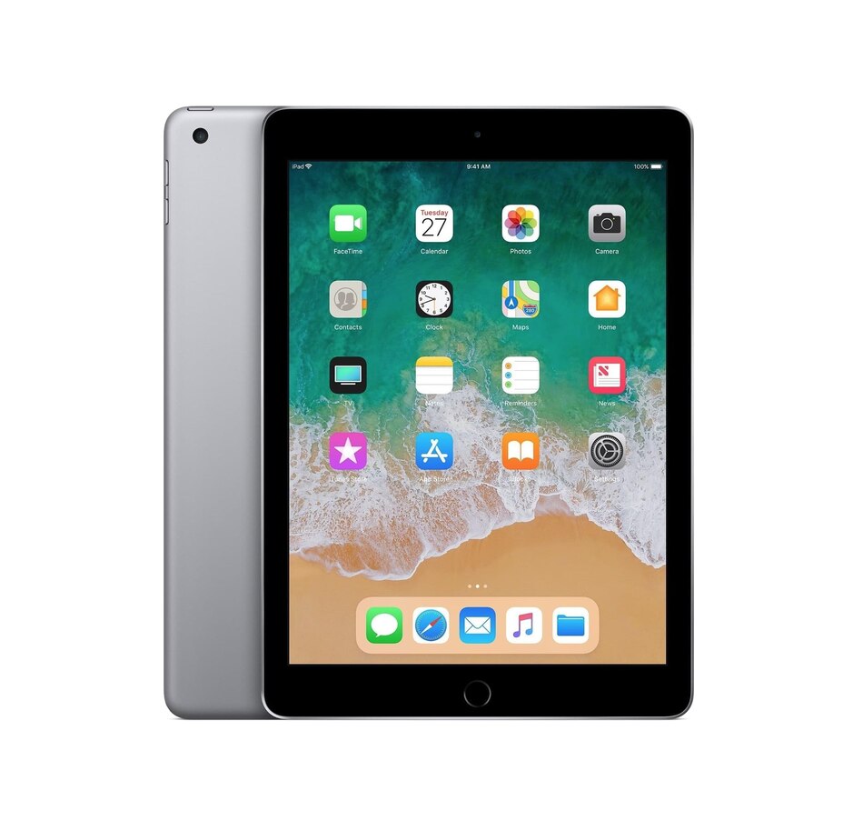 Image 742473.jpg, Product 742-473 / Price $249.99, Apple iPad 6 (32 GB, grey, Wi-Fi refurbished) from Apple on TSC.ca's Electronics department