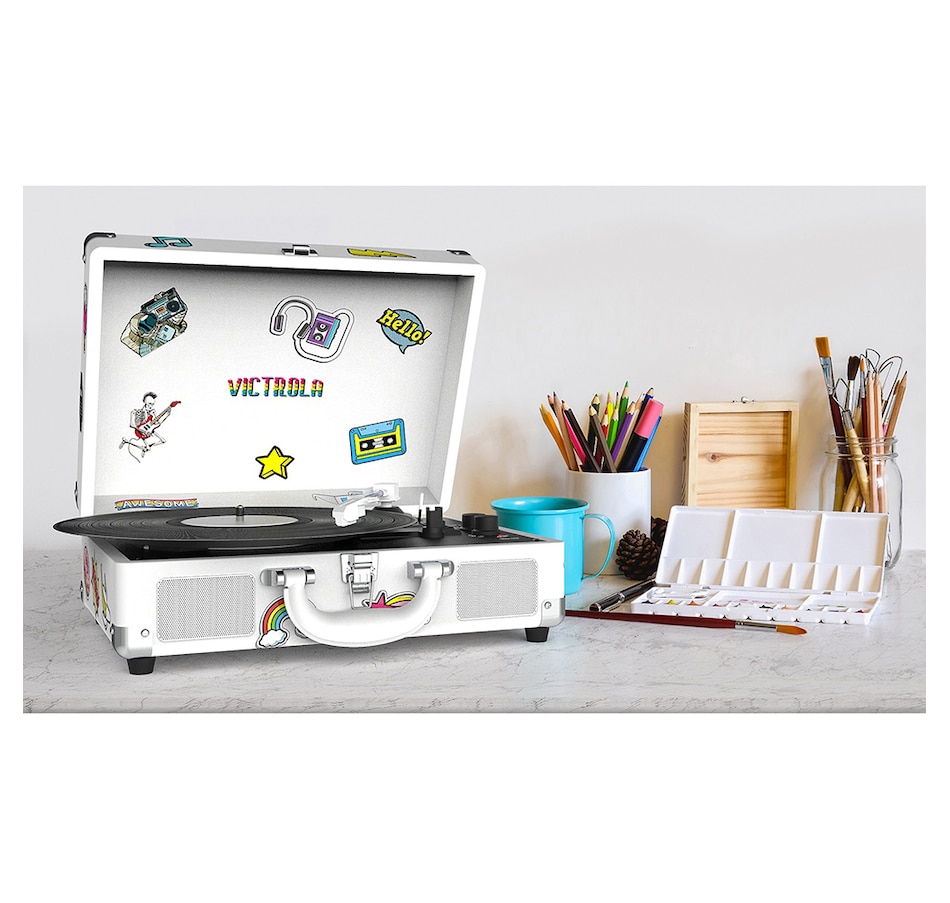 Image 742515_ALTMORE8.jpg, Product 742-515 / Price $89.99, Victrola Journey+ Bluetooth Suitcase Record Player from Victrola on TSC.ca's Electronics department