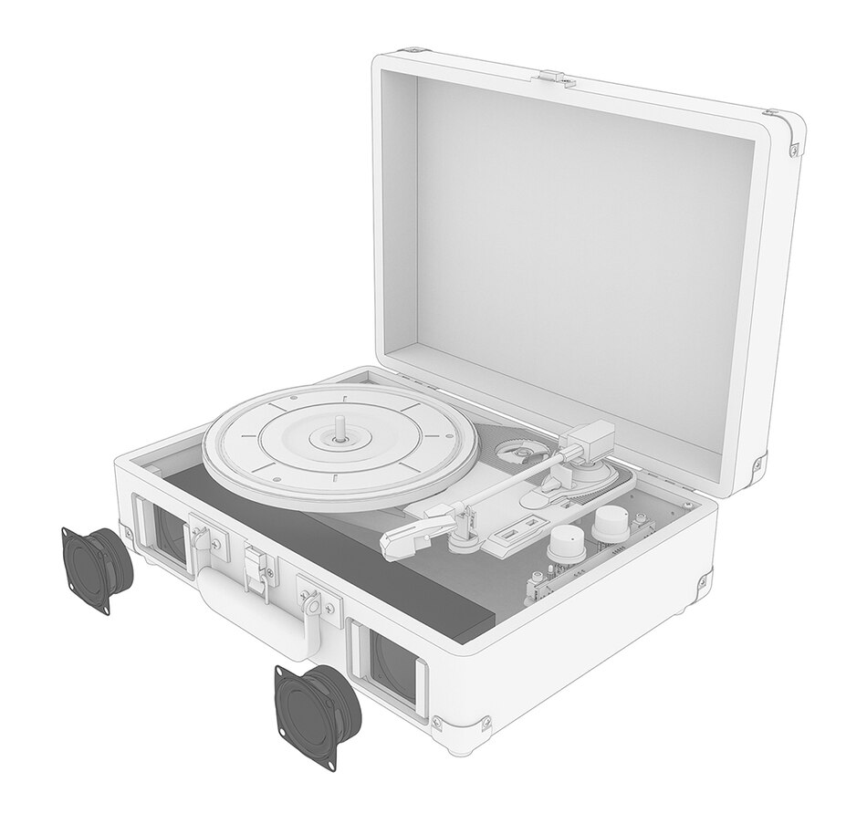 Image 742516_ALTMORE4.jpg, Product 742-516 / Price $99.99, Victrola Journey+ Signature Bluetooth Suitcase Record Player from Victrola on TSC.ca's Electronics department