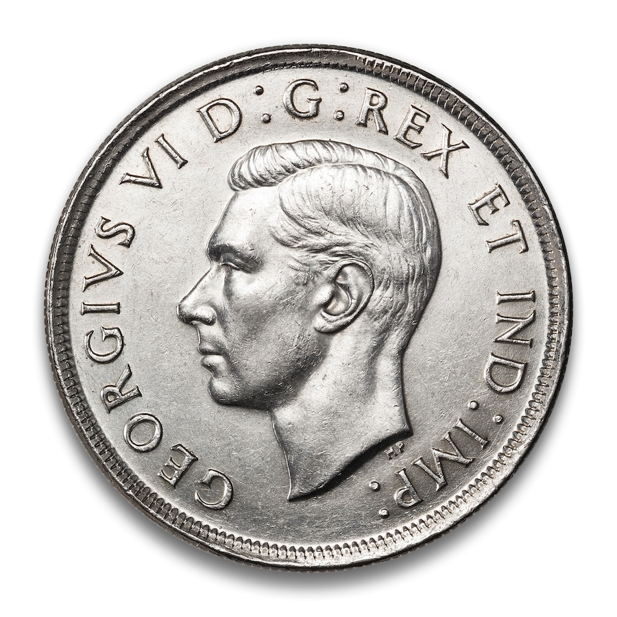 Image 742568_ALTMORE8.jpg, Product 742-568 / Price $999.95, 2024 Five-Ounce Fine Silver 1939 Silver Dollar Sketch Design with Exclusive Bonus Original 1939 Silver Dollar from Royal Canadian Mint (RCM) on TSC.ca's Coins department
