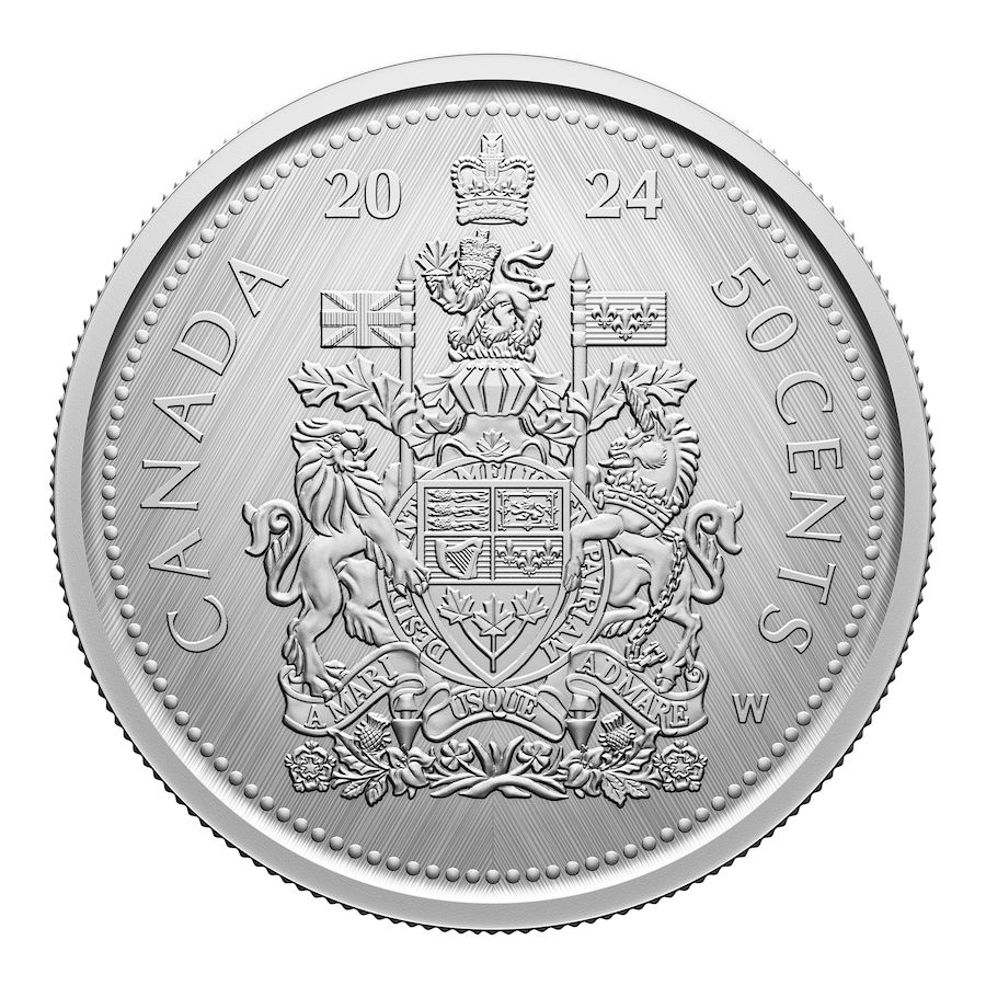 Image 742571_ALTMORE1.jpg, Product 742-571 / Price $199.95, 2024 Fine Silver Half Dollar Coin with W Mint Mark and Two Exclusive Bonus Coins from Royal Canadian Mint (RCM) on TSC.ca's Coins department