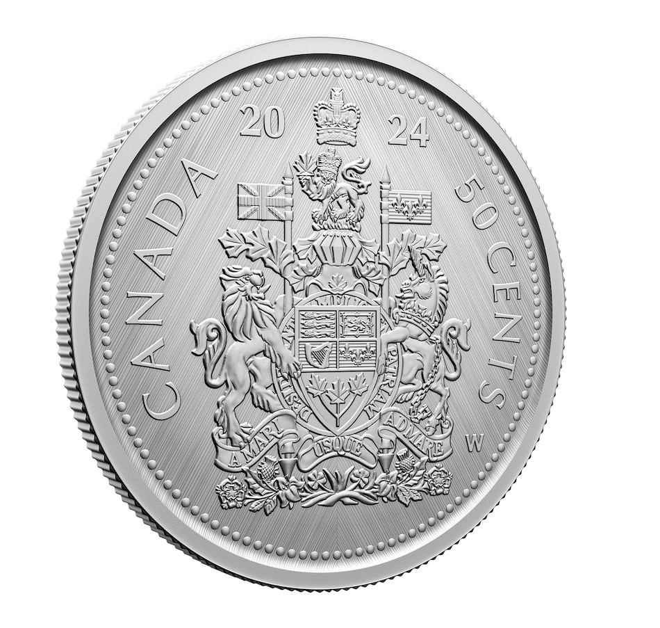 Image 742571_ALTMORE2.jpg, Product 742-571 / Price $149.95, 2024 Fine Silver Half Dollar Coin with W Mint Mark and Two Exclusive Bonus Coins from Royal Canadian Mint (RCM) on TSC.ca's Coins department