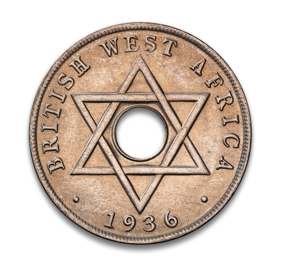 Image 742580_ALTMORE2.jpg, Product 742-580 / Price $129.95, Gem Uncirculated 1936 King Edward VIII Coin British West Africa Penny from Canadian Coin & Currency on TSC.ca's Coins department