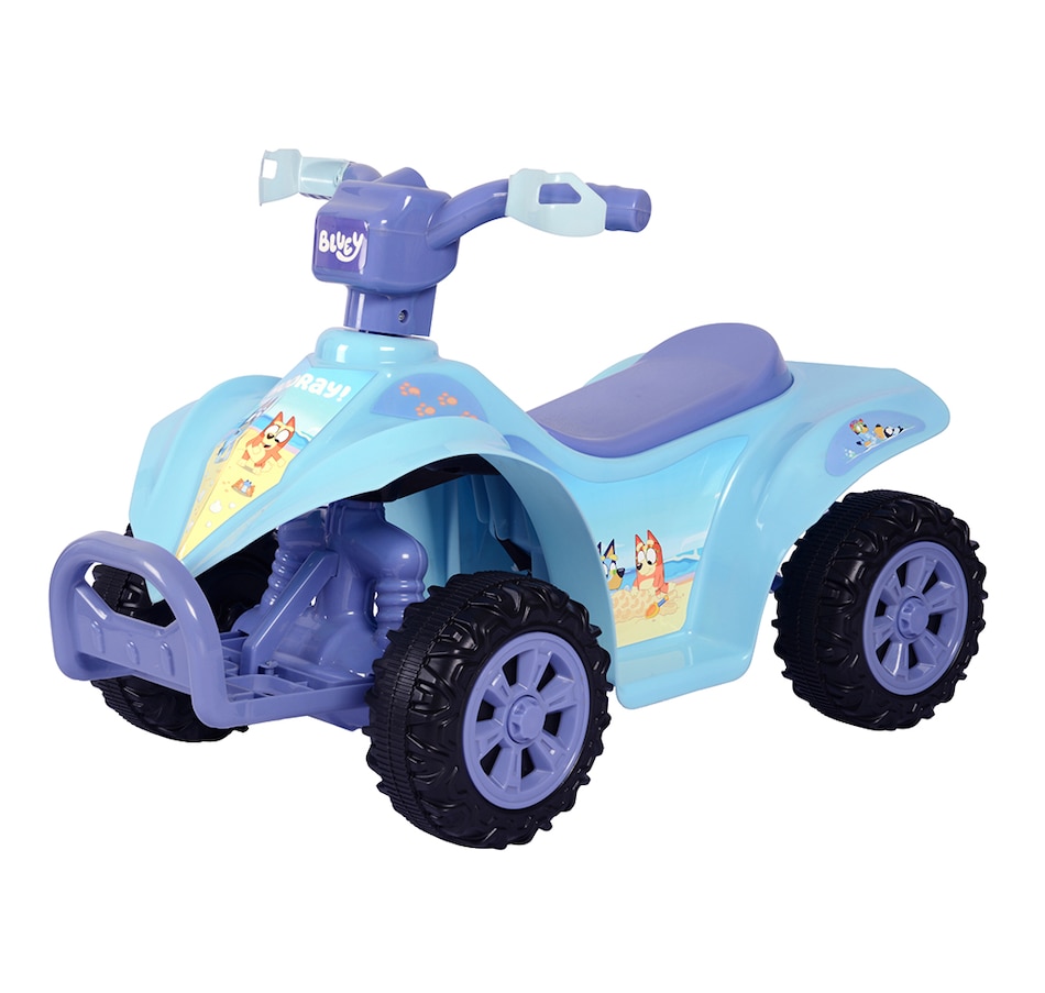 Image 742644_ALTMORE1.jpg, Product 742-644 / Price $149.99, Bluey 6V Ride-On Quad ATV from Bluey on TSC.ca's Toys & Hobbies department