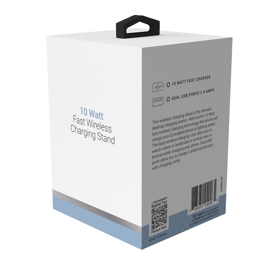 Image 742689_ALTMORE3.jpg, Product 742-689 / Price $29.99, CJ Tech 10-Watt Qi Fast Charging Stand (black) from CJ Tech on TSC.ca's Electronics department