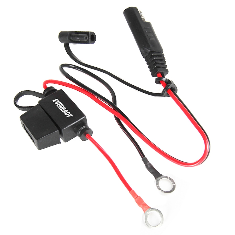 Image 742691_ALTMORE1.jpg, Product 742-691 / Price $49.99, Eveready 1-Amp Automatic 6-Volt/12-Volt Battery Charger/Maintainer (black) from Eveready on TSC.ca's Electronics department