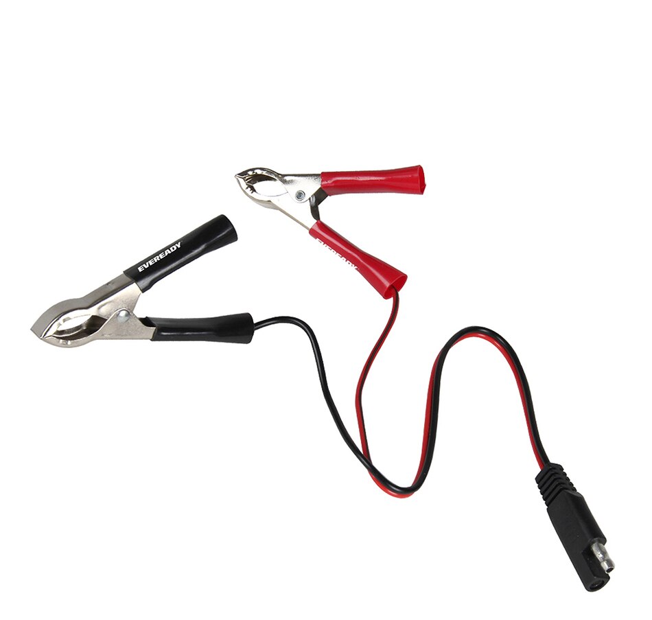 Image 742691_ALTMORE2.jpg, Product 742-691 / Price $49.99, Eveready 1-Amp Automatic 6-Volt/12-Volt Battery Charger/Maintainer (black) from Eveready on TSC.ca's Electronics department