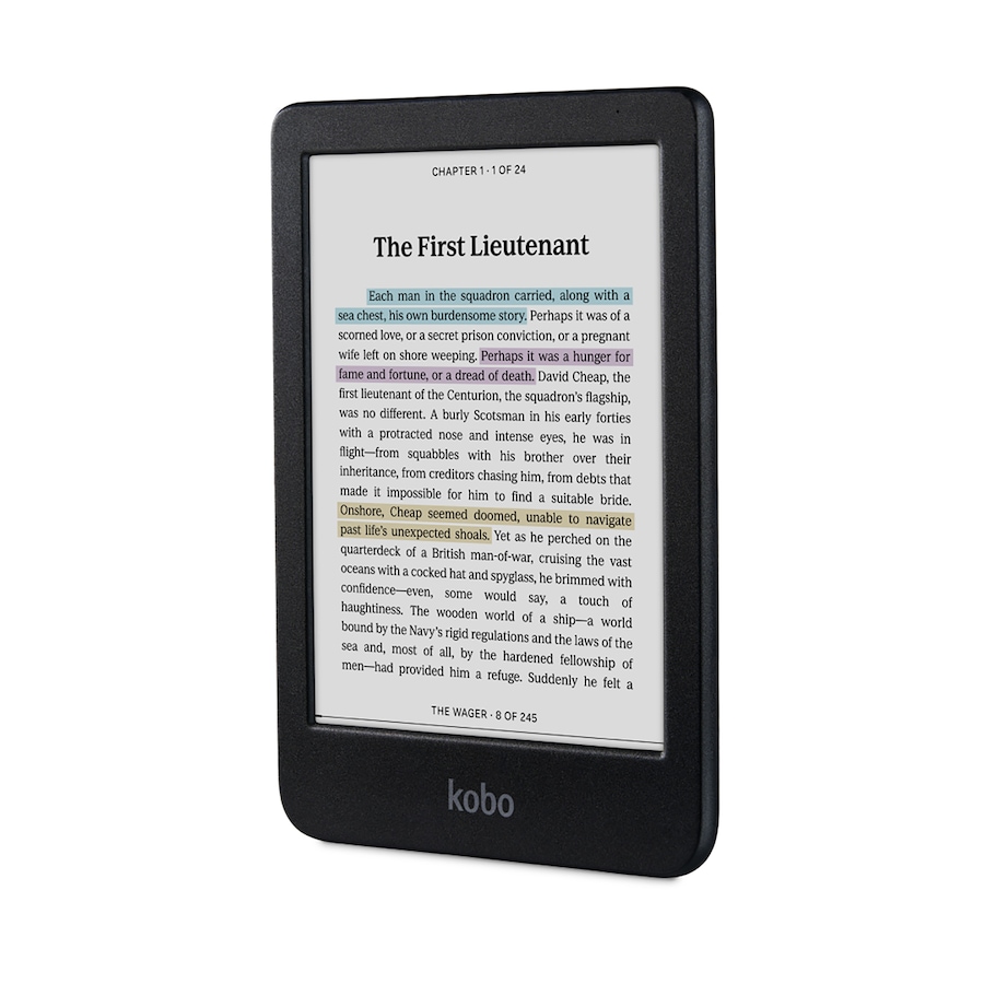 Image 742707_ALTMORE3.jpg, Product 742-707 / Price $199.99, Kobo Clara Colour (black) from Kobo on TSC.ca's Electronics department