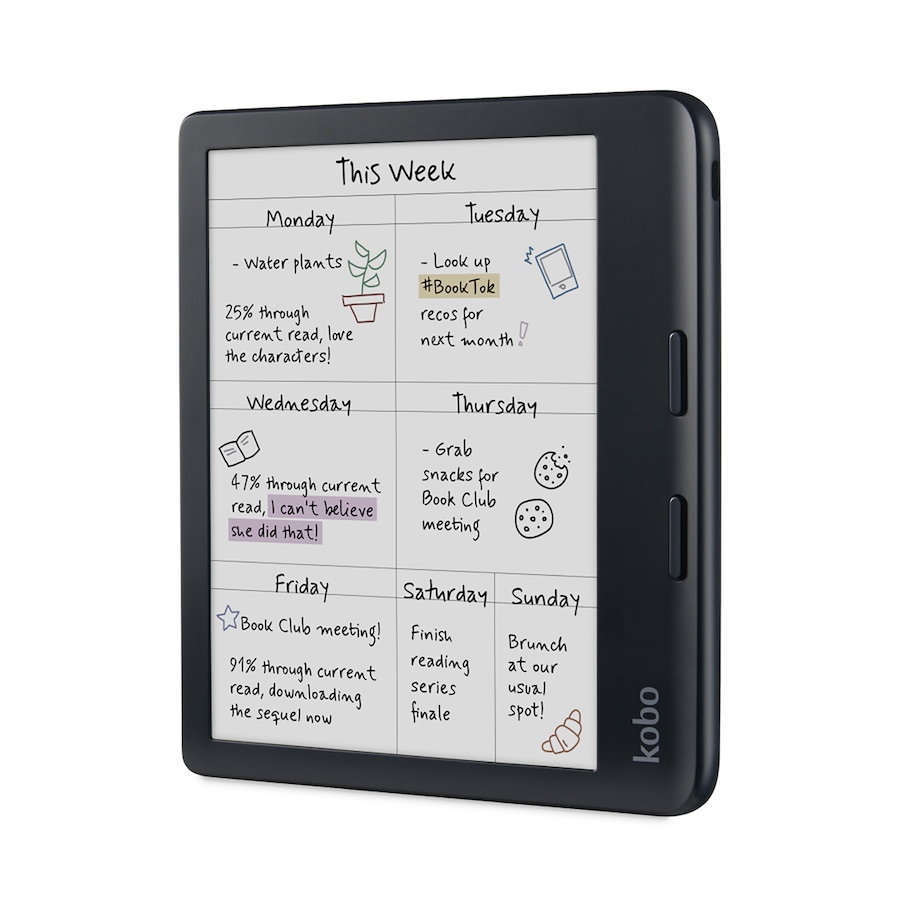 Image 742711_BLK.jpg, Product 742-711 / Price $289.99, Kobo Libra Colour from Kobo on TSC.ca's Electronics department