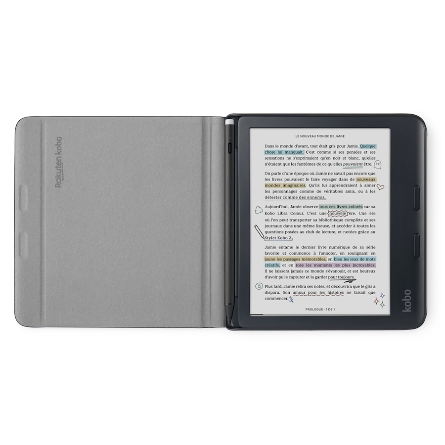 Image 742712_ALTMORE1.jpg, Product 742-712 / Price $44.99, Kobo Libra Colour Notebook SleepCover from Kobo on TSC.ca's Electronics department