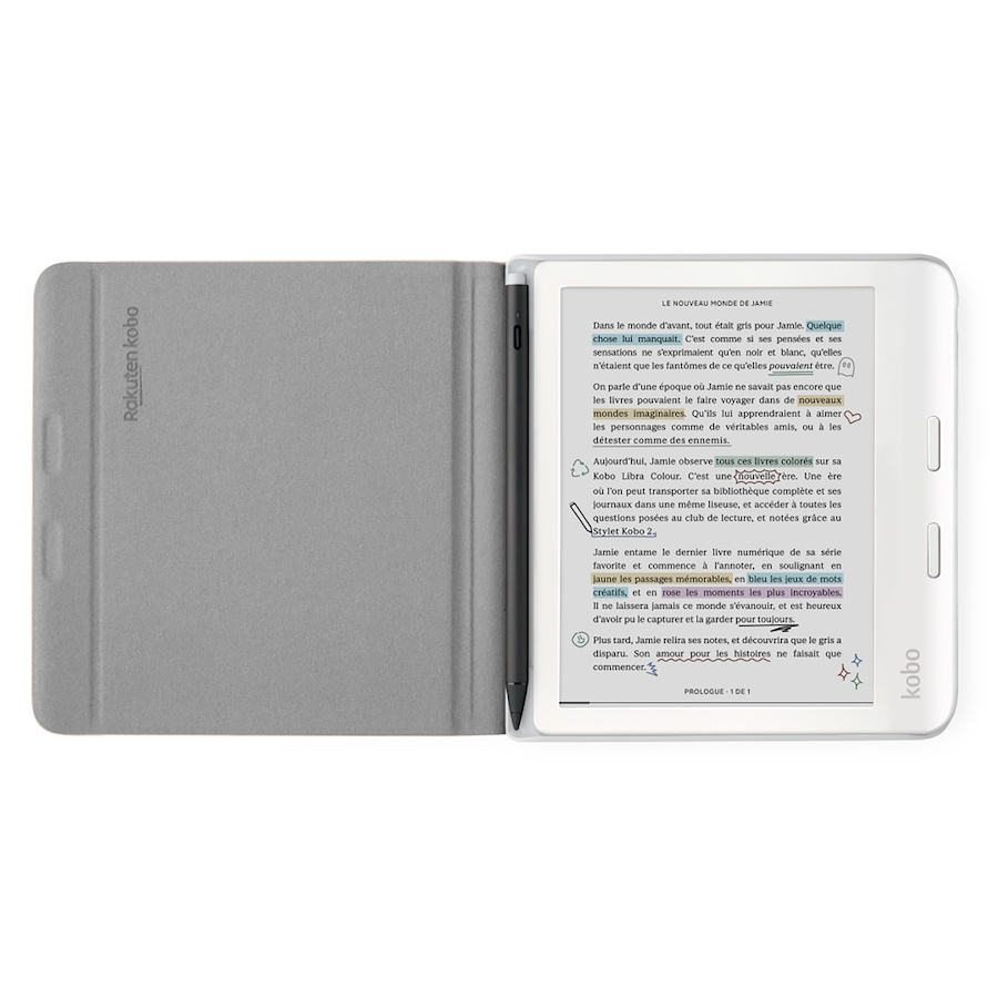 Image 742712_ALTMORE2.jpg, Product 742-712 / Price $44.99, Kobo Libra Colour Notebook SleepCover from Kobo on TSC.ca's Electronics department