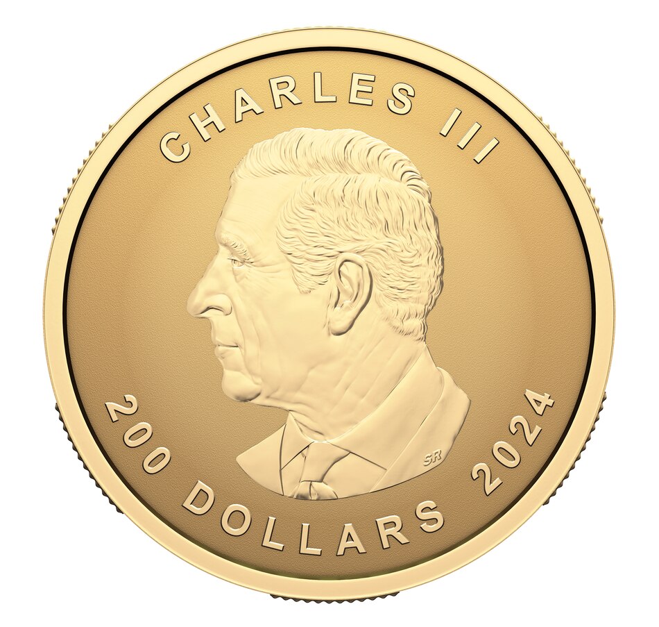 Image 742721_ALTMORE3.jpg, Product 742-721 / Price $4,895.00, 2024 $200 Ultra-High-Relief Gold Maple Leaf Coin from The Coin Show with Steven Bromberg on TSC.ca's Coins department