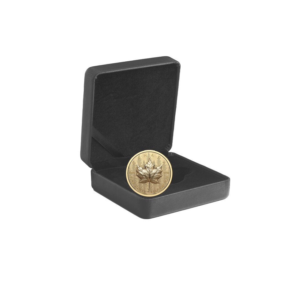Image 742721_ALTMORE4.jpg, Product 742-721 / Price $4,895.00, 2024 $200 Ultra-High-Relief Gold Maple Leaf Coin from The Coin Show with Steven Bromberg on TSC.ca's Coins department