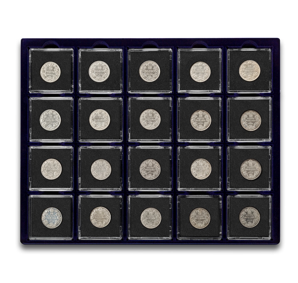 Image 742725_ALTMORE1.jpg, Product 742-725 / Price $2,495.00, Complete Quarter Collection, 1899–2024 (all dates of issue, 210 coins total) from The Coin Show with Steven Bromberg on TSC.ca's Coins department