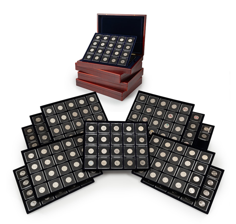 Image 742725_ALTMORE2.jpg, Product 742-725 / Price $2,495.00, Complete Quarter Collection, 1899–2024 (all dates of issue, 210 coins total) from The Coin Show with Steven Bromberg on TSC.ca's Coins department