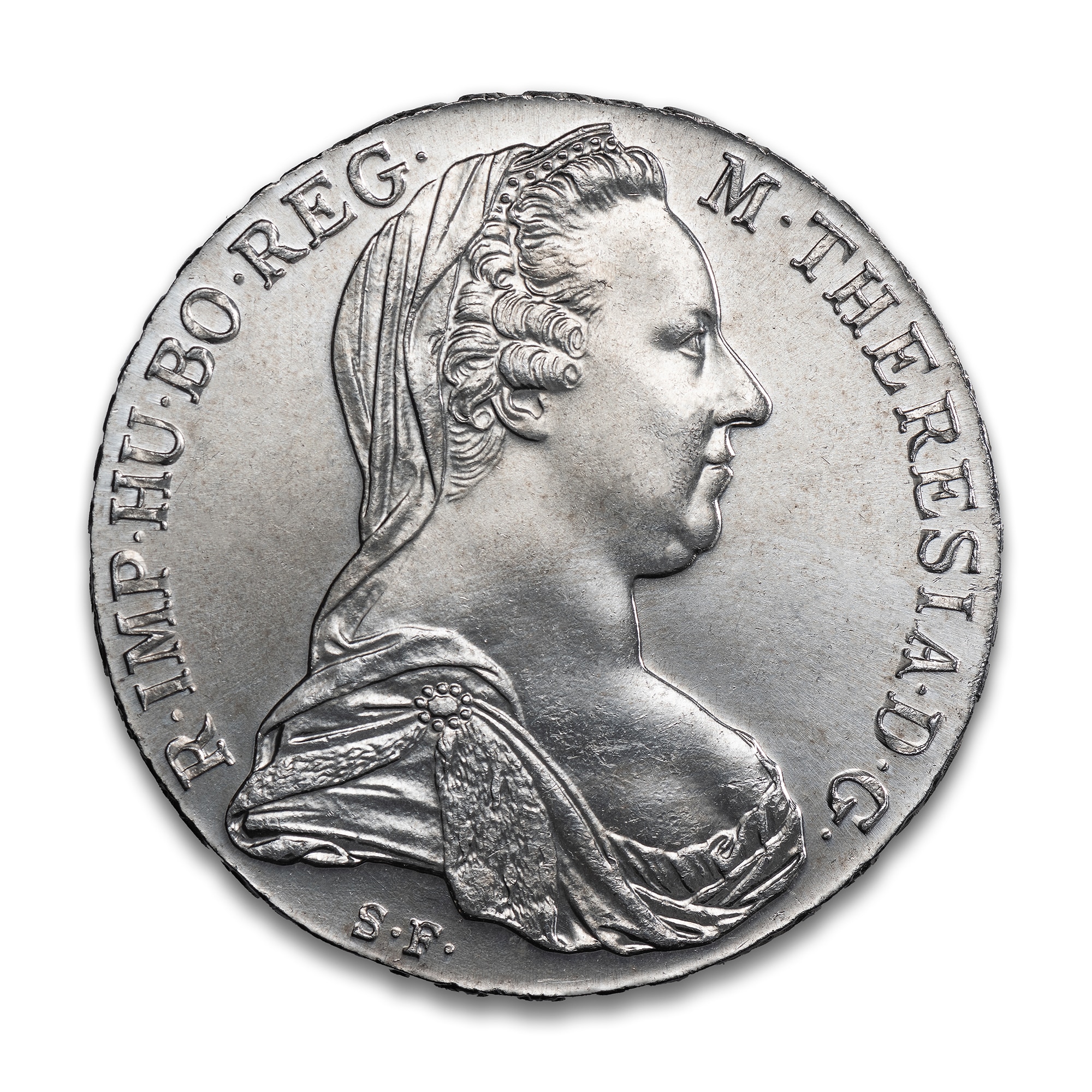 1780 Silver Maria Theresa Thaler Re-Strike - TSC.ca