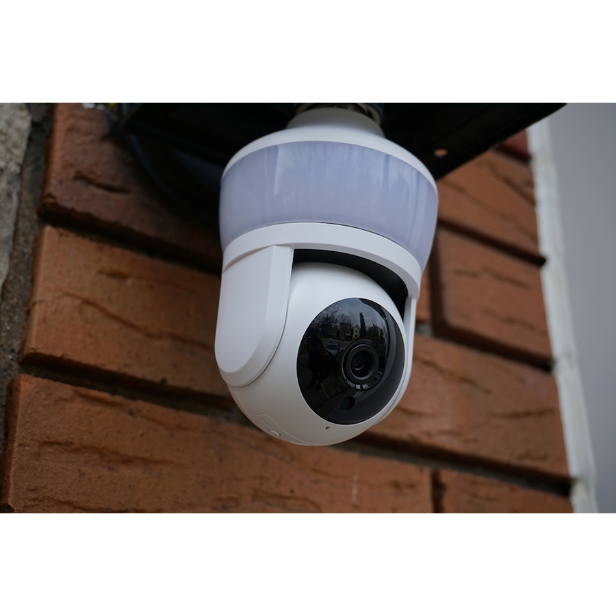 Image 742783_ALTMORE9.jpg, Product 742-783 / Price $99.98, Sight Bulb Pro Indoor/Outdoor Wi-Fi HD Security Camera with 75W LED Light and 64GB SD Card from Sight Bulb on TSC.ca's Electronics department