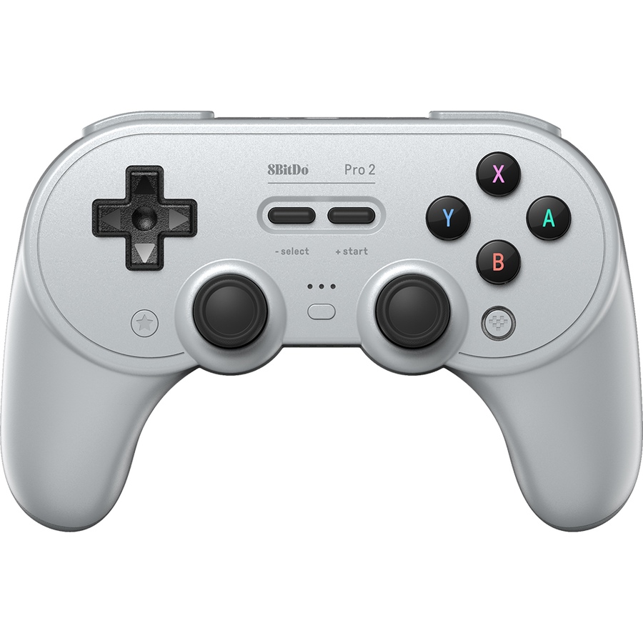 Image 742784_GRY.jpg, Product 742-784 / Price $69.00, 8BitDo Pro 2 Bluetooth Gamepad Hall Edition from 8BitDo on TSC.ca's Electronics department