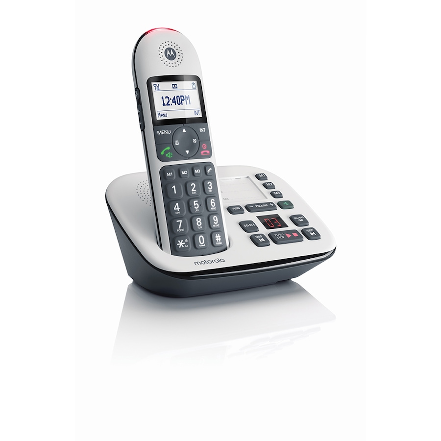 Image 743057_ALTMORE2.jpg, Product 743-057 / Price $69.99, Motorola CD5 Series DECT 6.0 Digital Cordless Telephone with Answering Machine (single) from Motorola on TSC.ca's Electronics department
