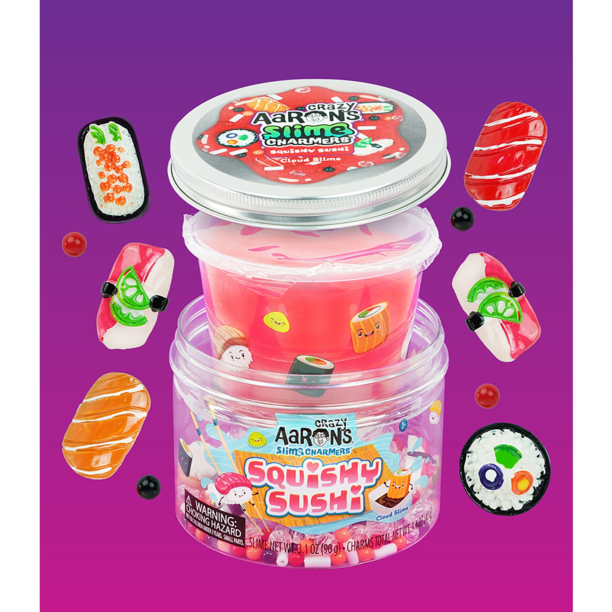 Crazy Aaron's Slime Charmers- Squishy Sushi - TSC.ca