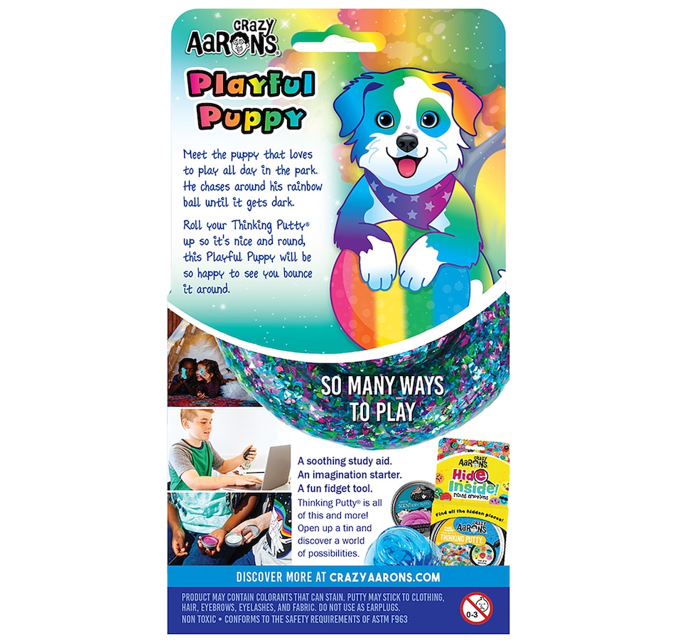 Image 743085_ALTMORE4.jpg, Product 743-085 / Price $21.99, Crazy Aaron's Thinking Putty- Playful Puppy from Crazy Aaron's on TSC.ca's Toys & Hobbies department