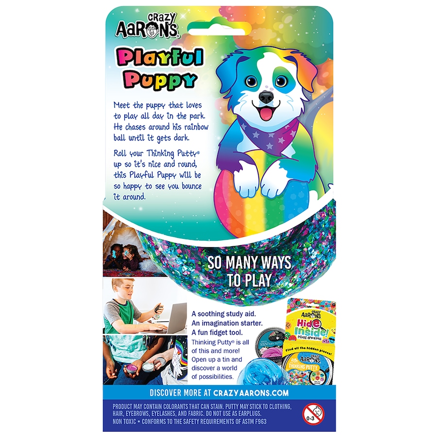 Image 743085_ALTMORE4.jpg, Product 743-085 / Price $21.99, Crazy Aaron's Thinking Putty- Playful Puppy from Crazy Aaron's on TSC.ca's Toys & Hobbies department