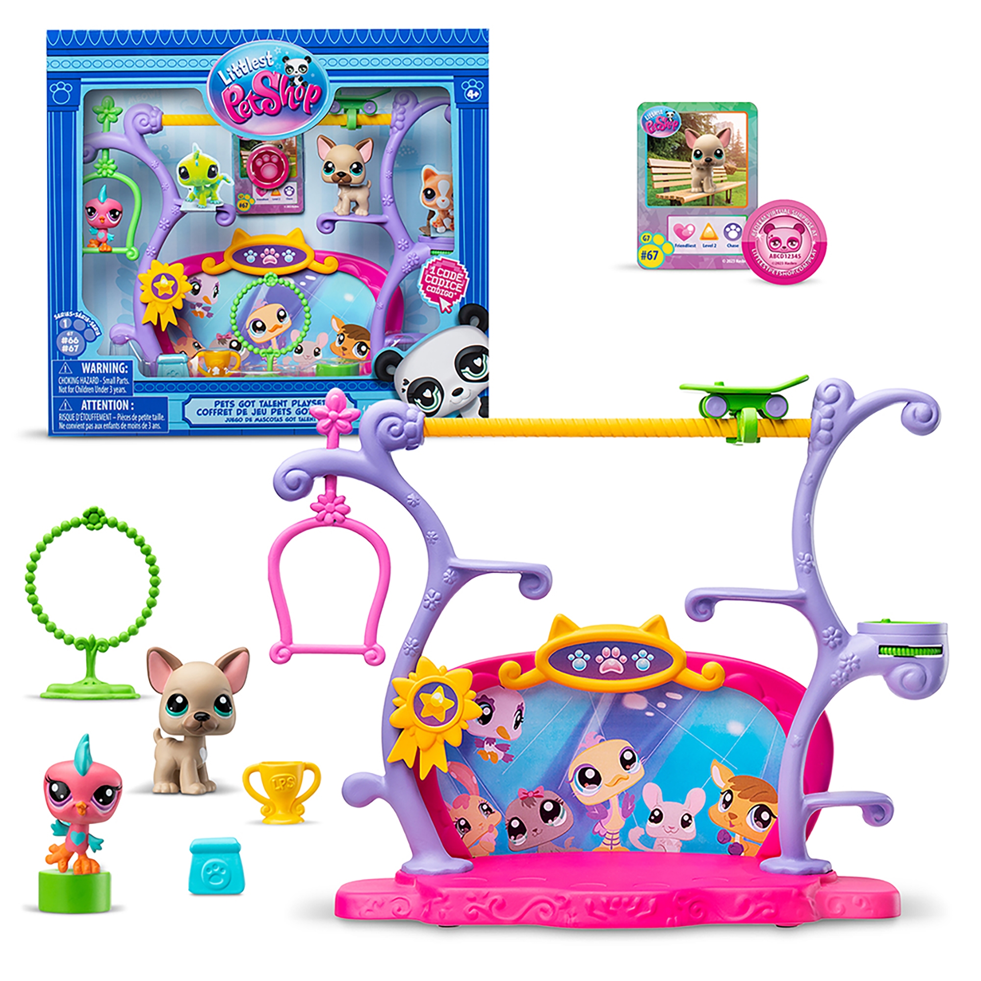 Littlest Pet Shop- 2 Pets Got Talent Playset - TSC.ca
