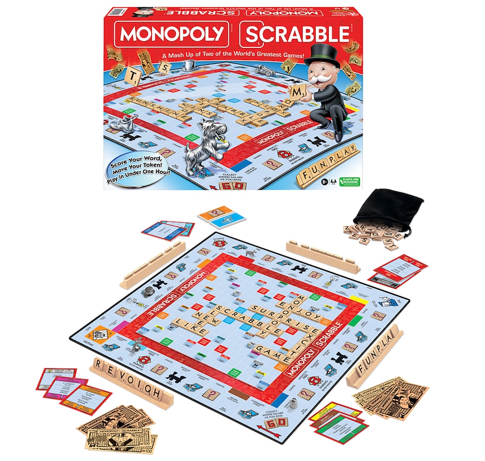 Image 743100_ALTMORE1.jpg, Product 743-100 / Price $59.99, Winning Moves- Monopoly Scrabble from Winning Moves on TSC.ca's Toys & Hobbies department