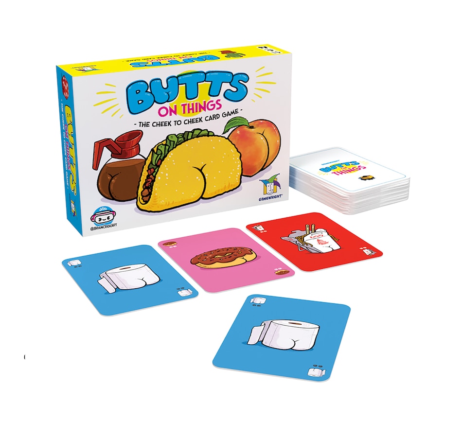 Image 743105_ALTMORE1.jpg, Product 743-105 / Price $21.99, Gamewright- Butts on Things Game from Gamewright on TSC.ca's Toys & Hobbies department