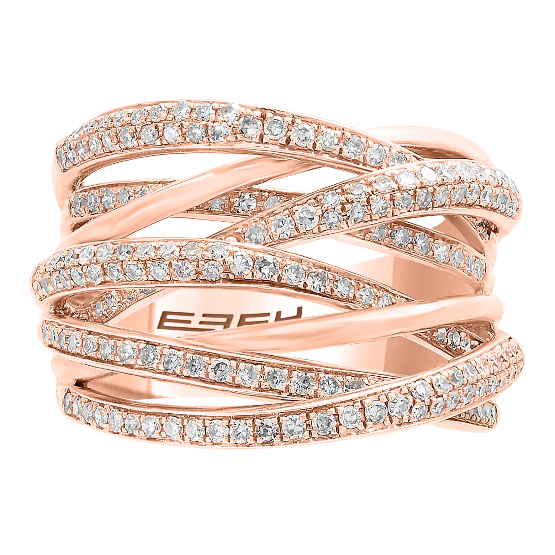 Effy rose gold diamond on sale ring