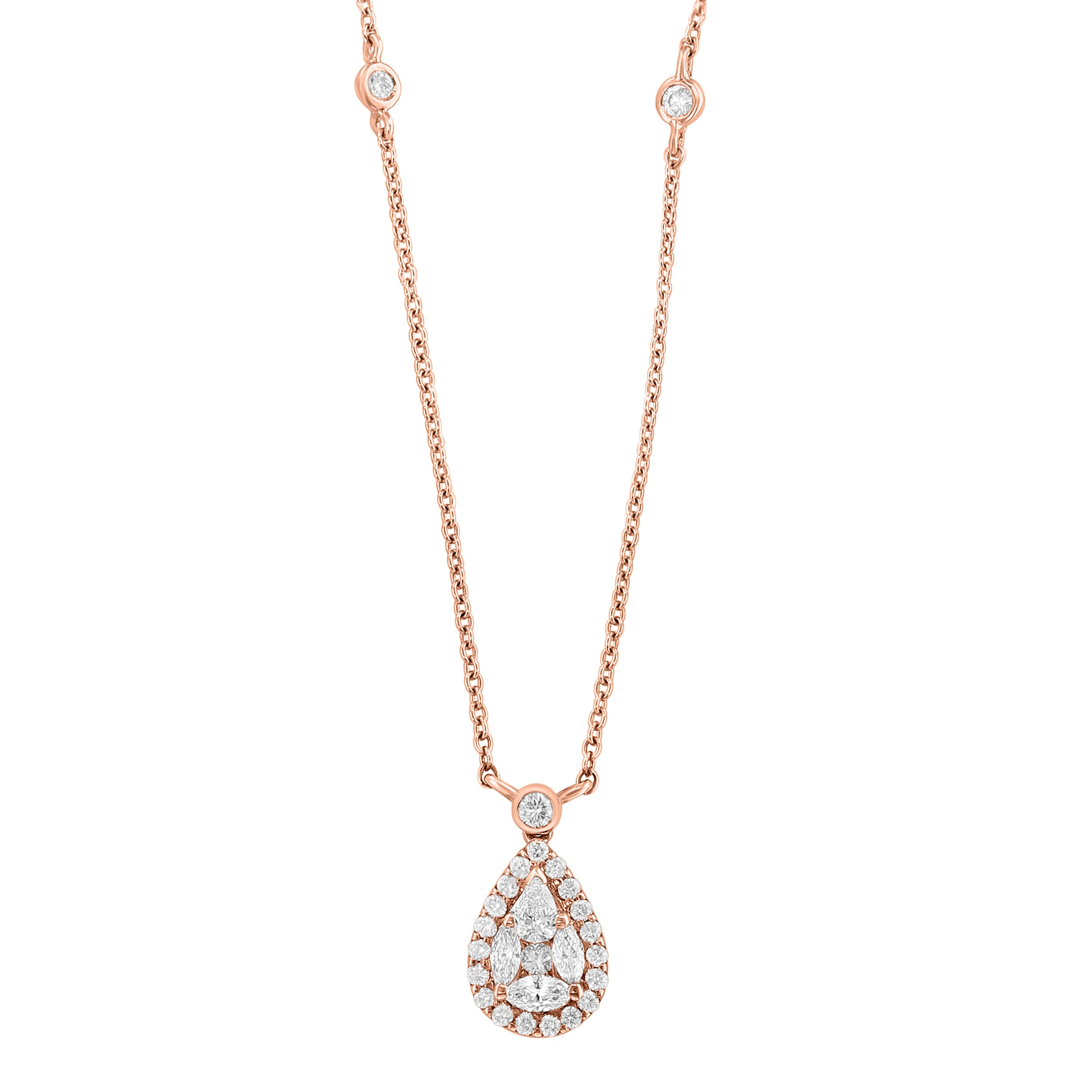 Effy rose sale gold necklace