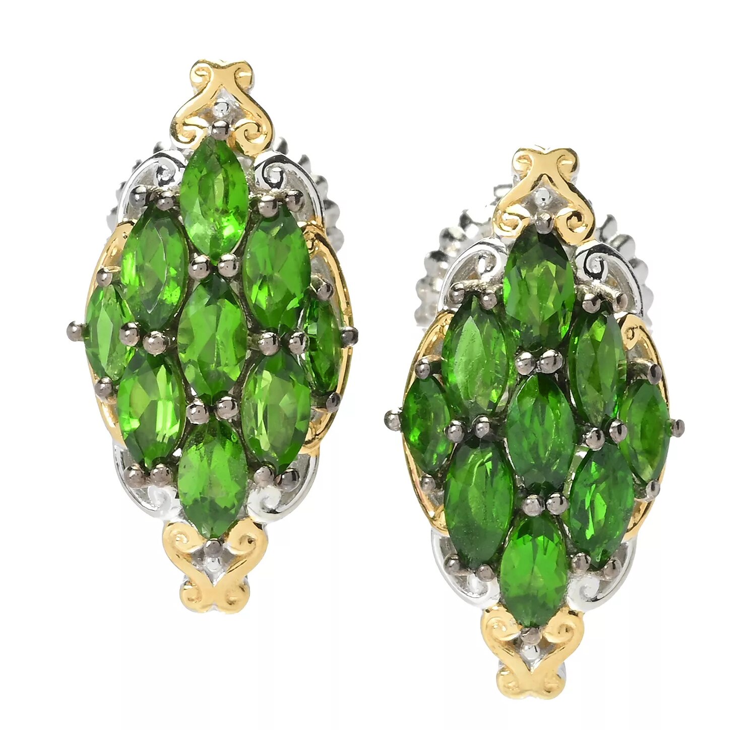 Diopside earrings hot sale