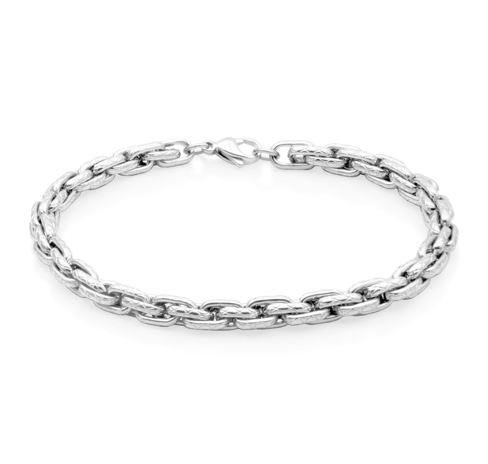 Jewellery - Bracelets - Link Bracelets - SteelX Stainless Steel 5.5-mm ...