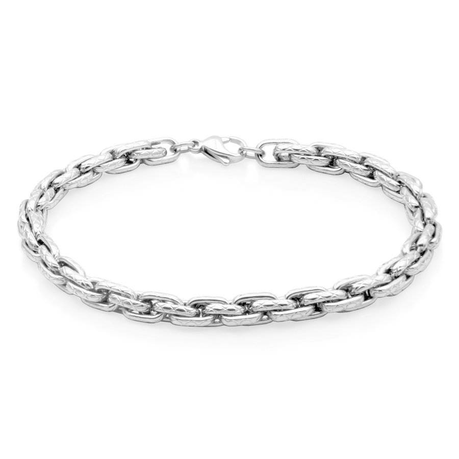 Image 743572.jpg, Product 743-572 / Price $39.99, SteelX Stainless Steel 5.5-mm Anchor Chain Bracelet (8.5") from Steelx on TSC.ca's Jewellery department