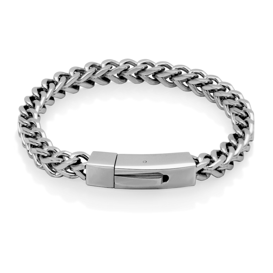 Image 743578.jpg, Product 743-578 / Price $89.99, SteelX Stainless Steel Franco Chain 6-mm Bracelet (9") from Steelx on TSC.ca's Jewellery department