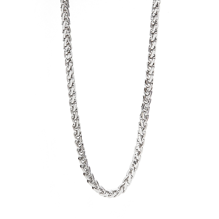 Image 743590.jpg, Product 743-590 / Price $49.99, SteelX Stainless Steel 6.5-mm Wheat Link Chain Necklace (24") from Steelx on TSC.ca's Jewellery department