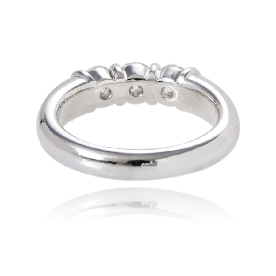 Image 743745_ALTMORE2.jpg, Product 743-745 / Price $5,495.00, Estate Originals Platinum Channel 1.33 Carat Set Three-Stone Diamond Ring from Estate Originals on TSC.ca's Jewellery department