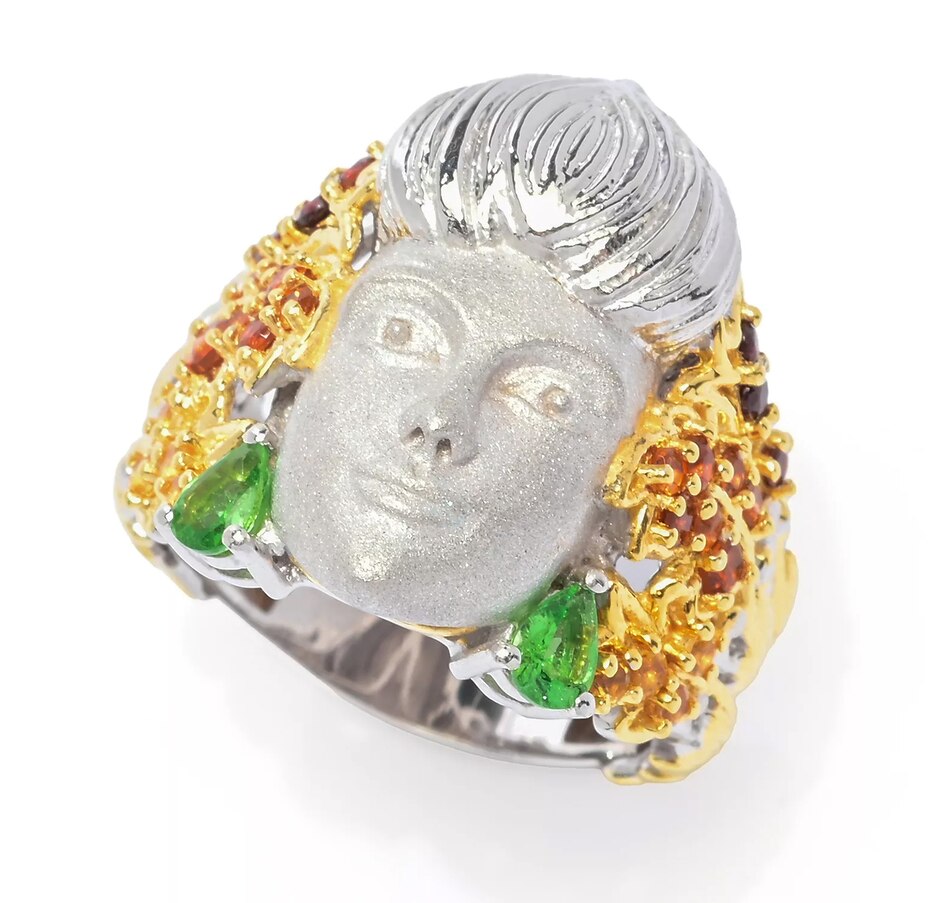 Image 743867.jpg, Product 743-867 / Price $299.99, Gems en Vogue Silver Palladium Multi Gemstones Ring from Gems En Vogue on TSC.ca's Jewellery department
