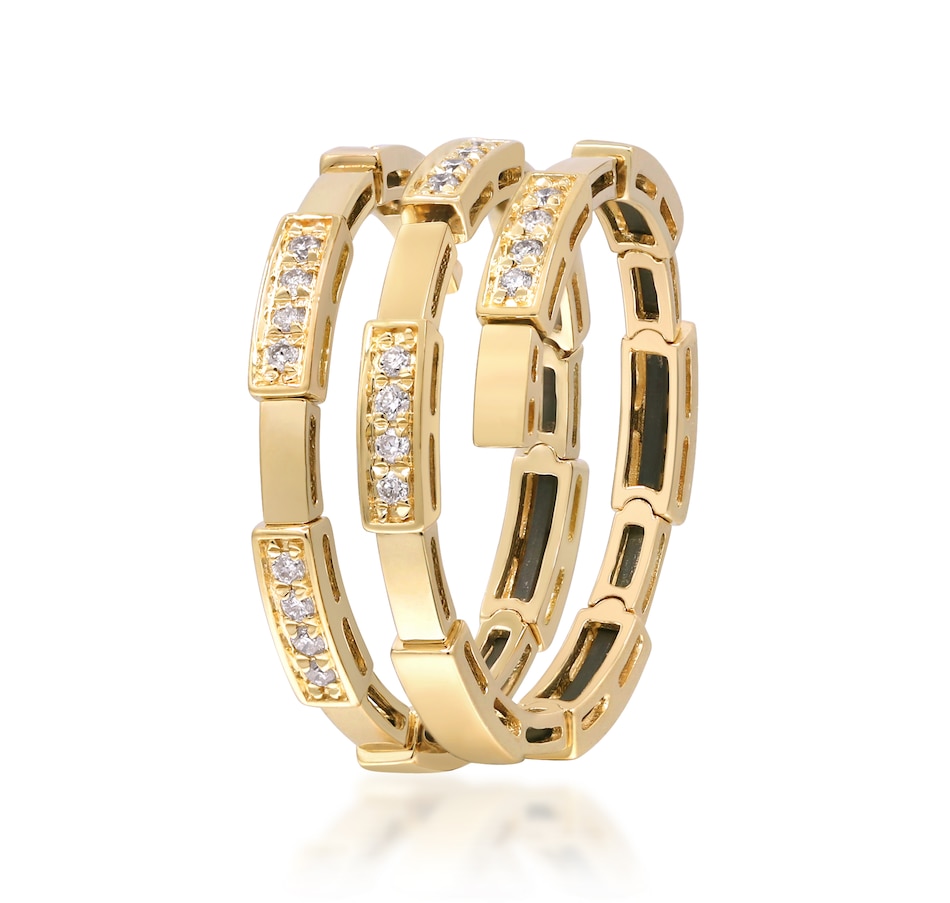 Image 744222_ALTMORE2.jpg, Product 744-222 / Price $1,499.99, Cirari 14K Yellow Gold Diamond Wrap Ring from Cirari on TSC.ca's Jewellery department