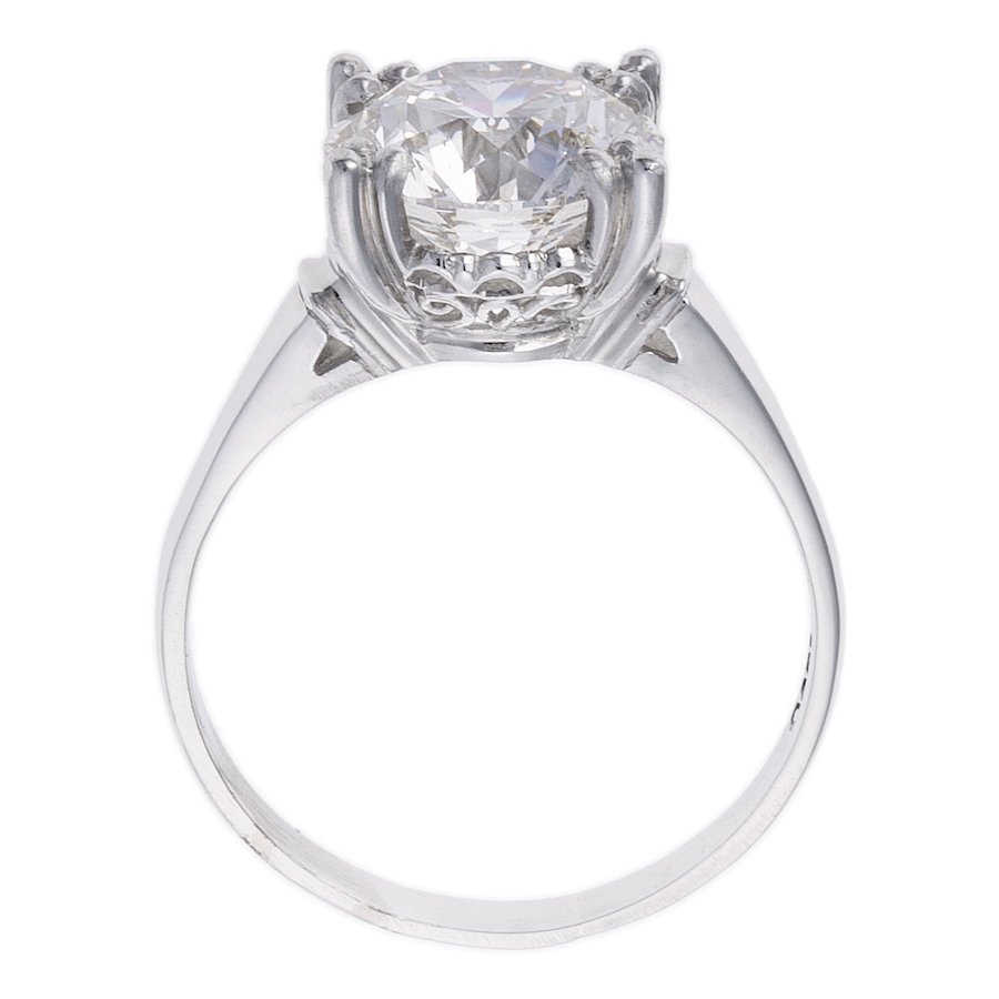 Image 744357_ALTMORE2.jpg, Product 744-357 / Price $49,995.00, Estate Originals Platinum 2.94-Carat Diamond Solitaire Engagement Ring from Estate Originals on TSC.ca's Jewellery department